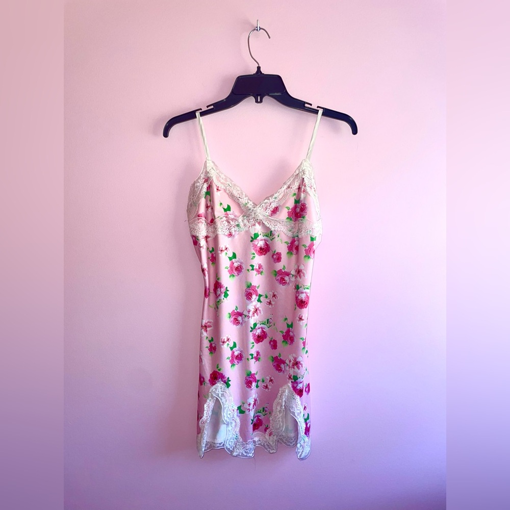 Shein Pink Floral Dress